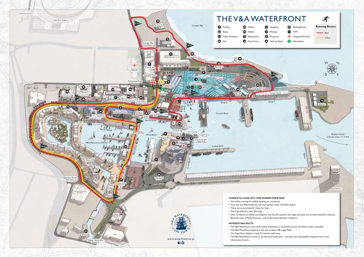 mapa de v e un centro comercial á beira do mar