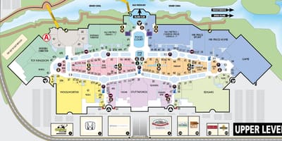 Canal andar tenda mapa