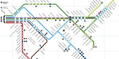 Cidade do cabo estación mapa