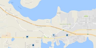 Mapa de killarney xardíns
