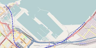 Mapa da cadea de rúa, Cidade do Cabo